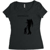 dadthulhu Women's Triblend Scoop T-shirt