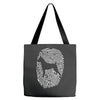 boxer fingerprint Tote Bags