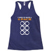 men's i used to have a 6 pack funny beer gut Racerback Tank