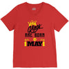 Kings Are Born In May V-Neck Tee