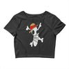 melted logo Crop Top