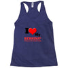 i love my bernina Racerback Tank