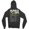 April Girl Facts Aries Zipper Hoodie