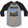 Class of 2017 Proud Daddy Graduation 3/4 Sleeve Shirt