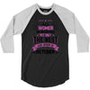 all women created equal but the best born in October 3/4 Sleeve Shirt