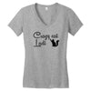 crazy cat lady Women's V-Neck T-Shirt