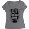 bart simpson Women's Triblend Scoop T-shirt