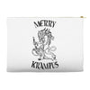 merry krampus Accessory Pouches