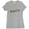 retro evolution Ladies Fitted T-Shirt