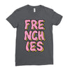 donut frenchies Ladies Fitted T-Shirt