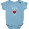 three of swords Baby Bodysuit