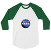 The Starry Night Parody Nasa 3/4 Sleeve Shirt