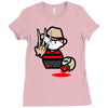 nightmare freddy krueger robert englund horror Ladies Fitted T-Shirt