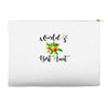 world's best aunt Accessory Pouches