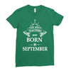 The Best Teachers Are Born In September Ladies Fitted T-Shirt