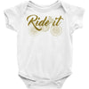 ride it Baby Onesie