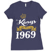 kings are born in 1969 Ladies Fitted T-Shirt