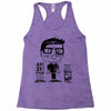 code nerd Racerback Tank