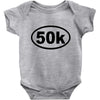 ultra 50k oval Baby Bodysuit