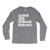 a litle life book white logo Long Sleeve Shirts