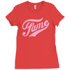 official fame Ladies Fitted T-Shirt