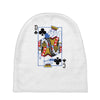 catdog playing card Baby Beanies