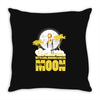 childhood cancer Throw Pillow