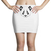 Geometric Panda Mini Skirts