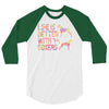 life is better with boxers 3/4 Sleeve Shirt