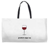 grandmas sippy cup Weekender Totes
