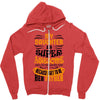 My Daughter Super Awesome Father Zipper Hoodie