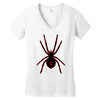 black widow spider Women's V-Neck T-Shirt