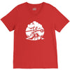 mountain (3) V-Neck Tee