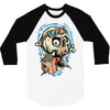 skull movie 3/4 Sleeve Shirt
