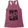 no pain no gain (2) Racerback Tank