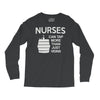 nurses can tap more than just veins Long Sleeve Shirts