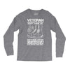 Veteran Don't Thank Me Thank My Grandpa Who Never Came Back Long Sleeve Shirts