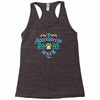 i accessorize with pet hair Racerback Tank