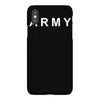 mens army military us iPhoneX Case