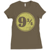 nine and three quarters Ladies Fitted T-Shirt