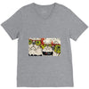 Dog&amp;music V-Neck Tee