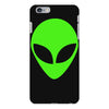 uomo alieno ufo stampa verde fluo divertente mitiche iPhone 6 Plus/6S Plus Case