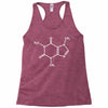 Caffeine Molecule Racerback Tank
