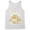 Born July Multitasking Problem Solving Tees Tank Top