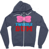 tweedle dee matching Zipper Hoodie