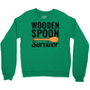 wooden spoon survivor (2) Crewneck Sweatshirt
