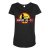 hawkins lab parody Maternity Scoop Neck T-shirt
