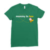 Mommy to Bee Baby Girl Ladies Fitted T-Shirt