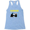 cookie monster Racerback Tank