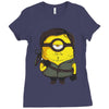 minion jaune Ladies Fitted T-Shirt